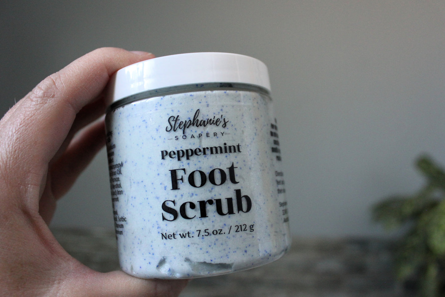 Peppermint Foot Scrub