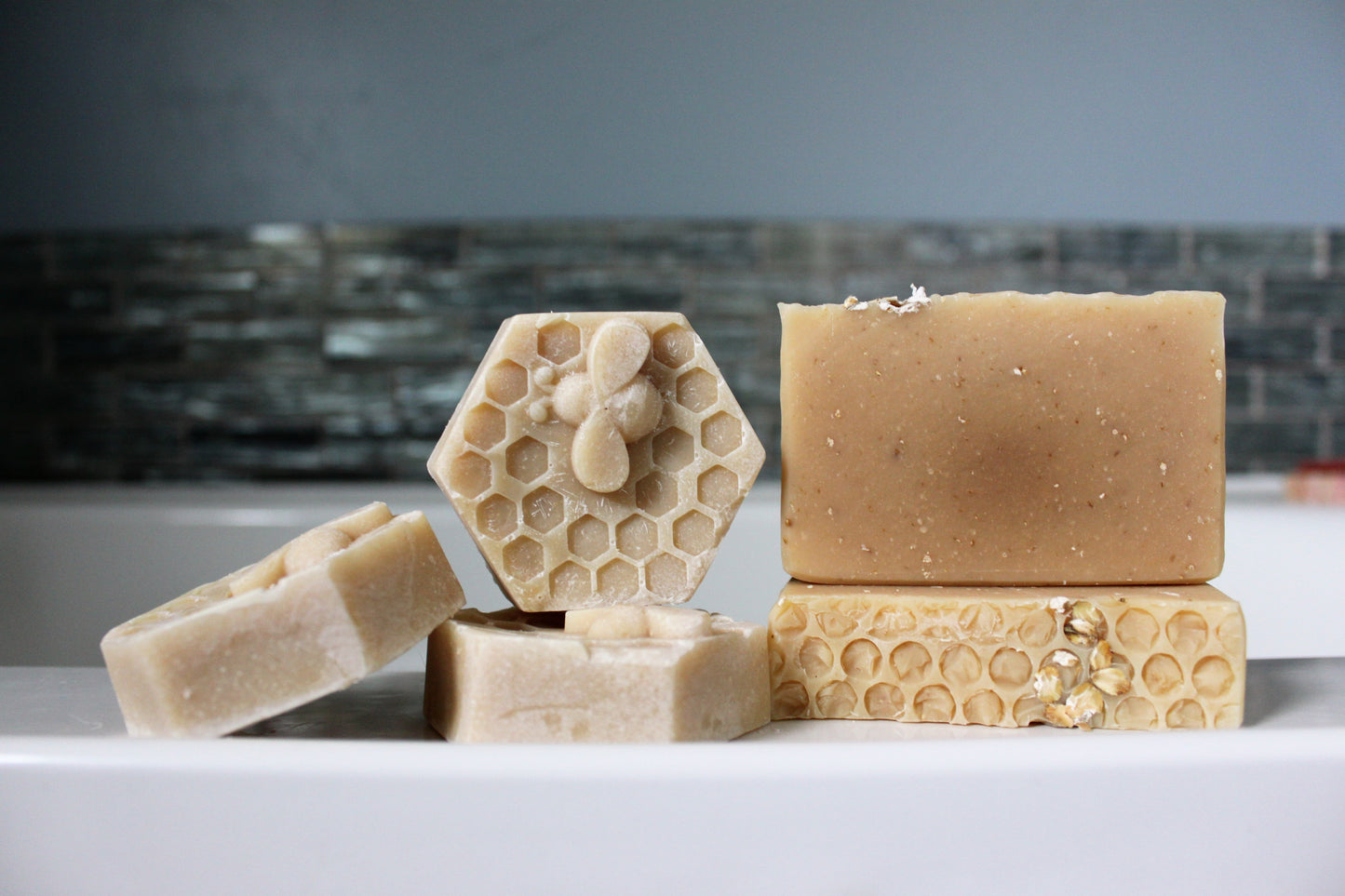 Goat's Milk, Oatmeal, & Honey Soap (unscented)